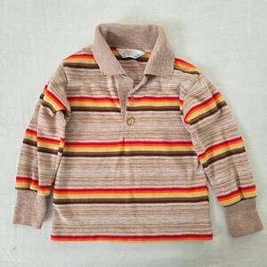 Vintage Healthtex Warm Striped Long Sleeve 3t *flaw